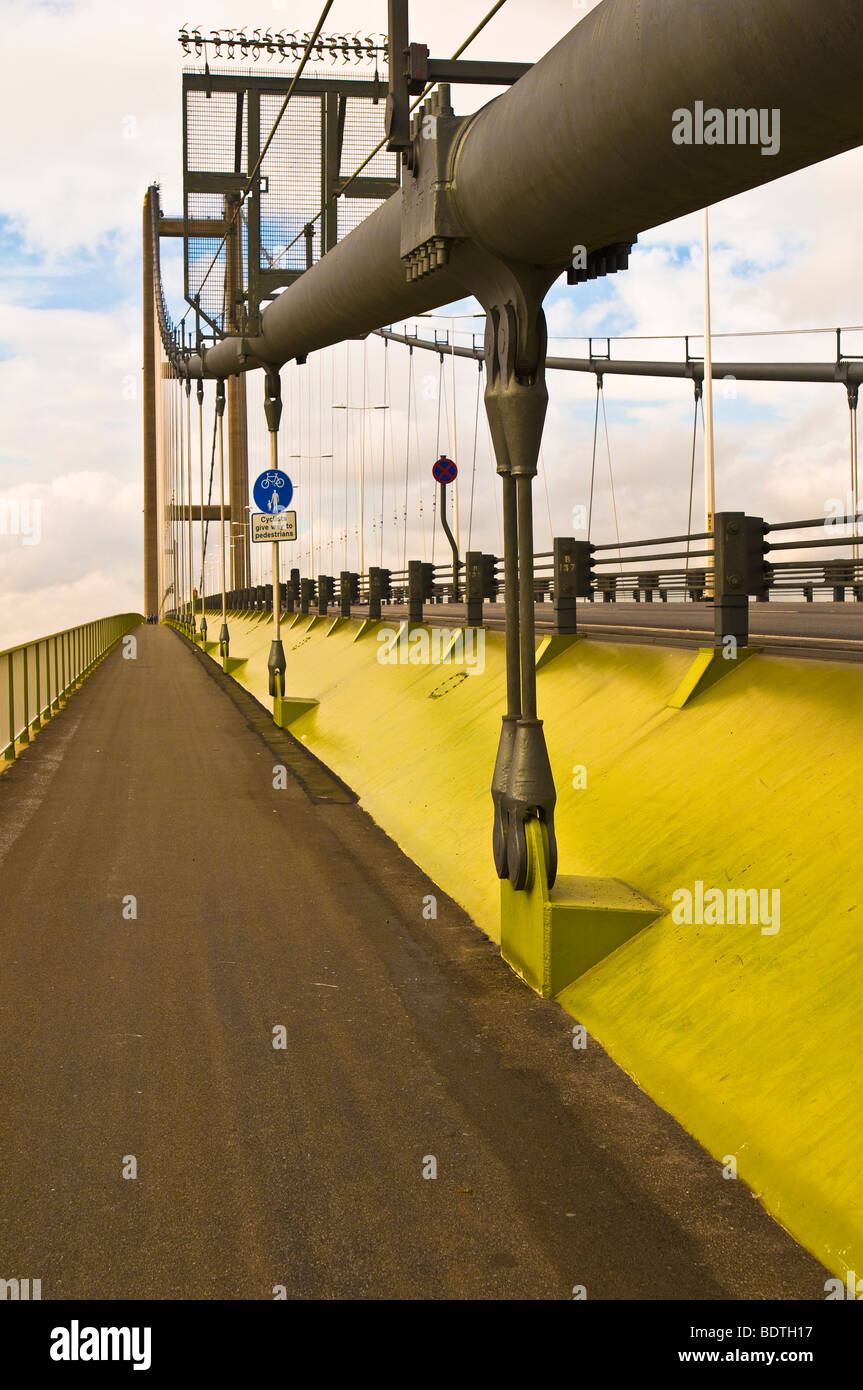 The Humber Bridge, North Lincolnshire Stock Photo