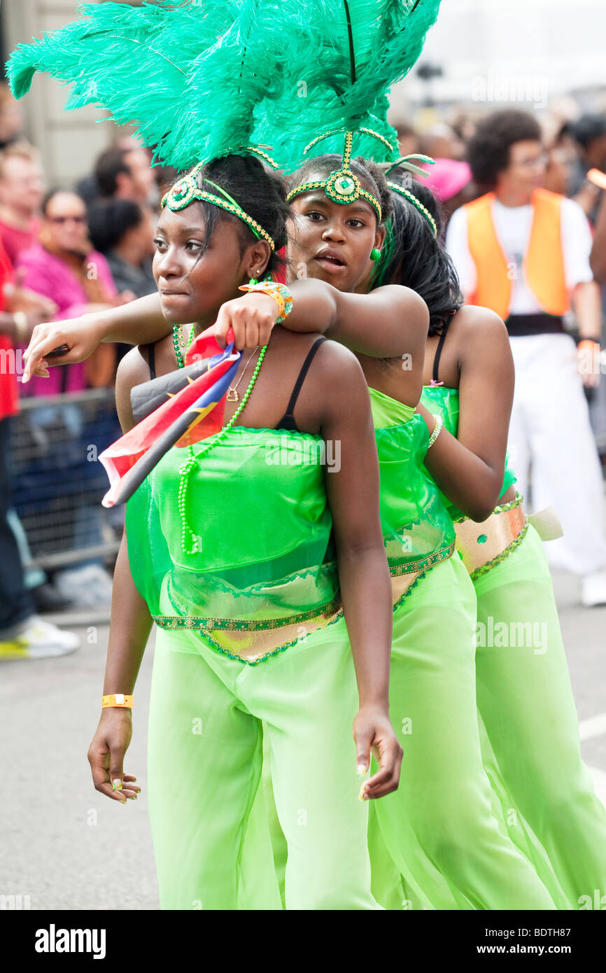 Women notting hill carnival wearing hi-res stock photography and images ...