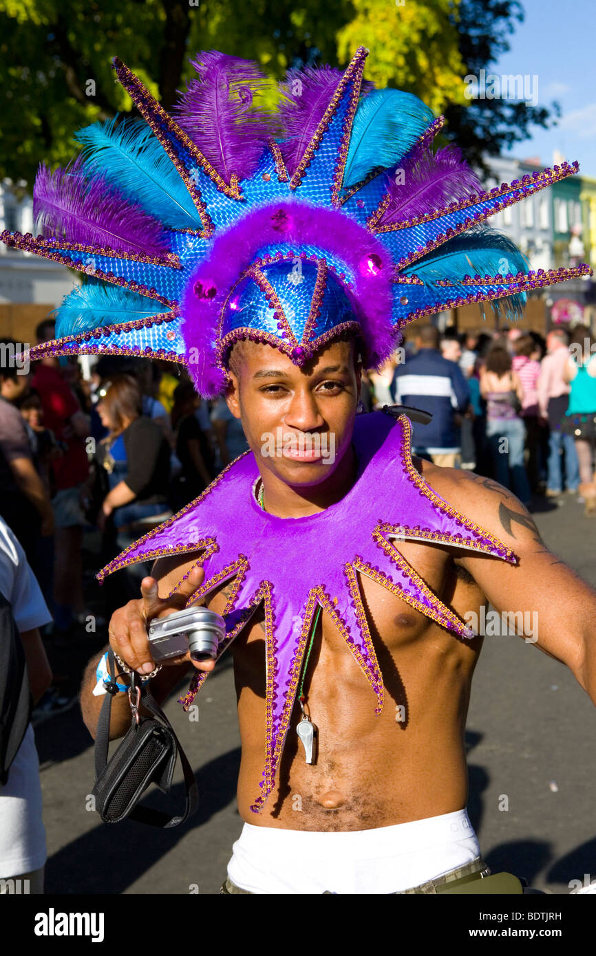 Male dancer notting hill carnival hi-res stock photography and images ...