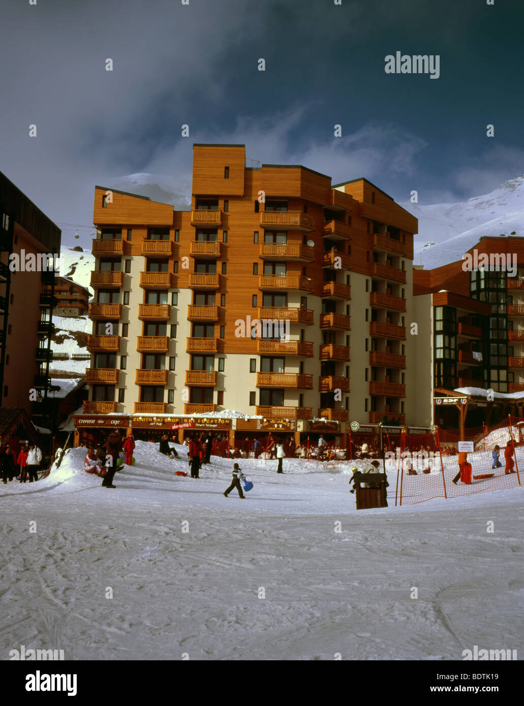 Apartments Vallee Des Belleville Stock Photos Apartments