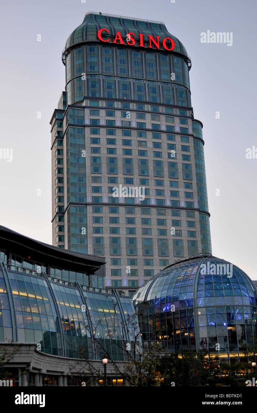 Fallsview Casino and Resort, Niagara Falls, Canada. Stock Photo