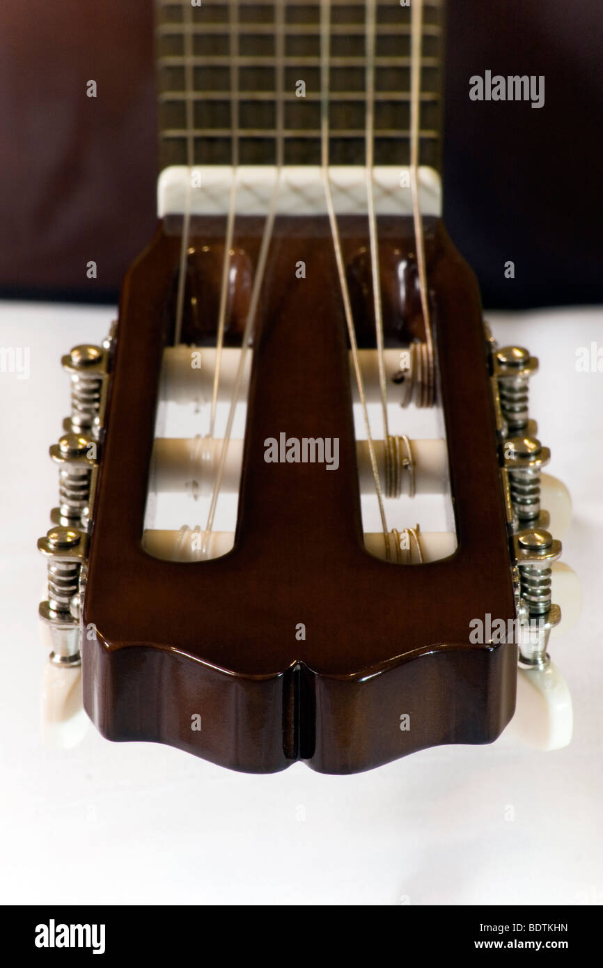 Classic acoustic guitar Stock Photo