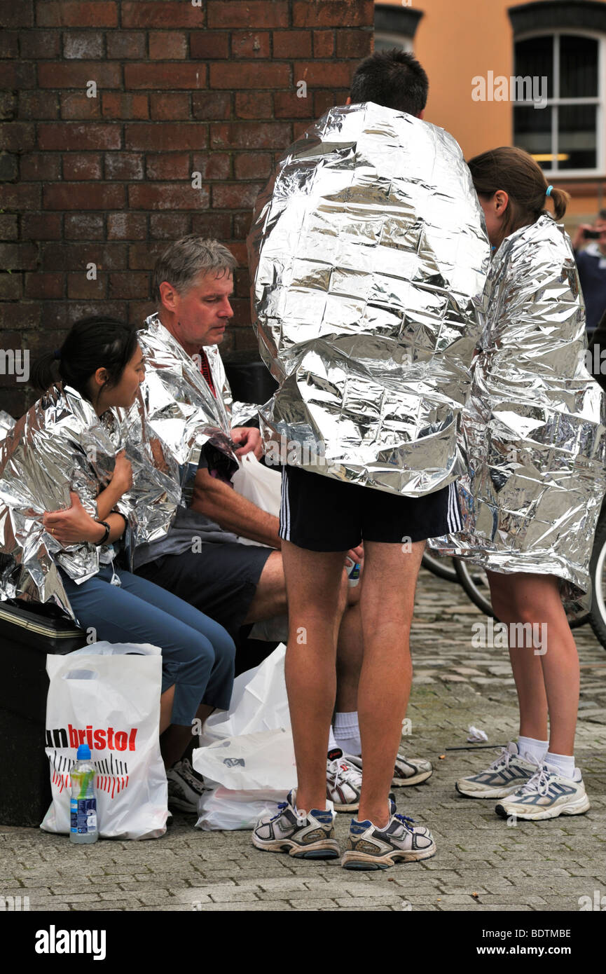In foil blanket marathon runner hires stock photography and images Alamy