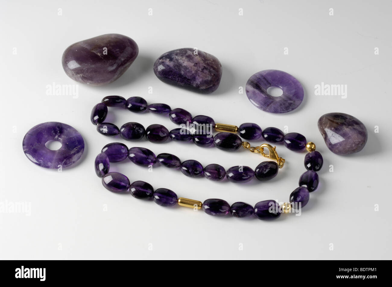 necklace jewels stones Stock Photo