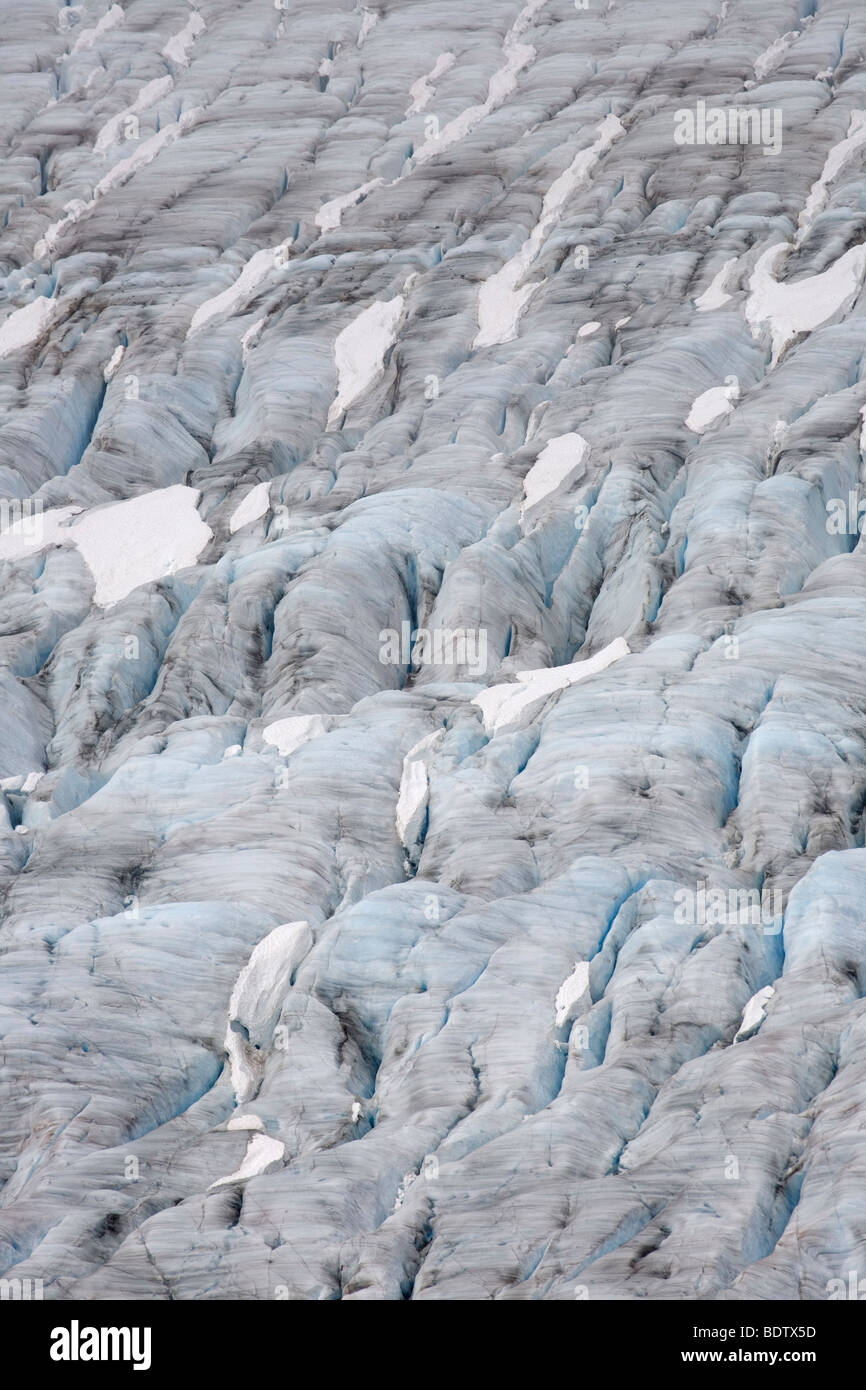 Salmon-Gletscher / Salmon-Glacier / British Columbia - Kanada Stock Photo