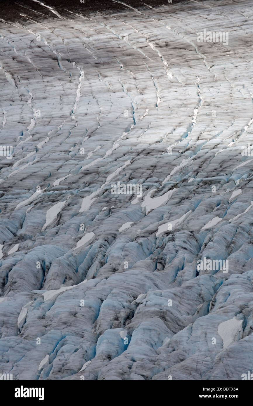 Salmon-Gletscher / Salmon-Glacier / British Columbia - Kanada Stock Photo