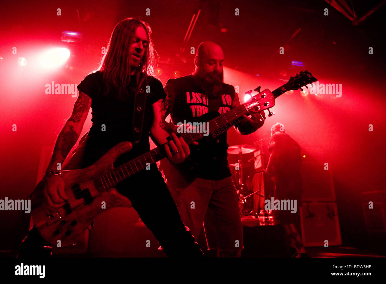 Down, US-metal-rock band, live in Schueuer, Lucerne, Switzerland Stock Photo