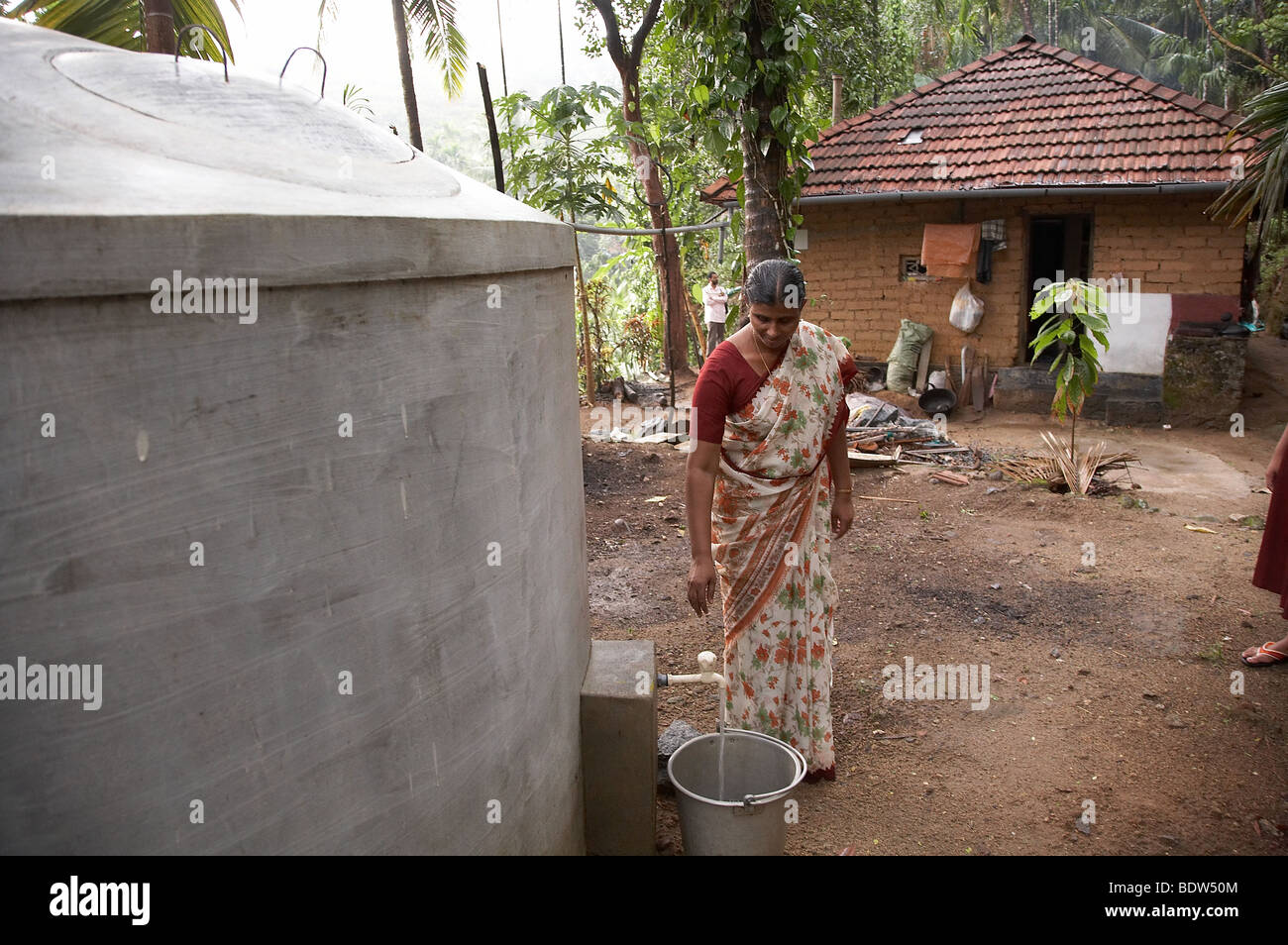INDIA Rainwater harvesting project in villages of Kozhikode District