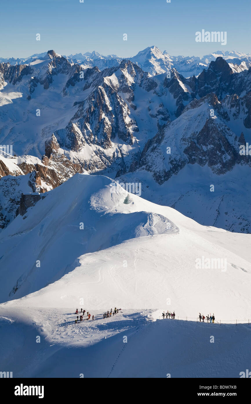 Chamonix-Mont-Blanc, French Alps, Haute Savoie, Chamonix, France Stock Photo