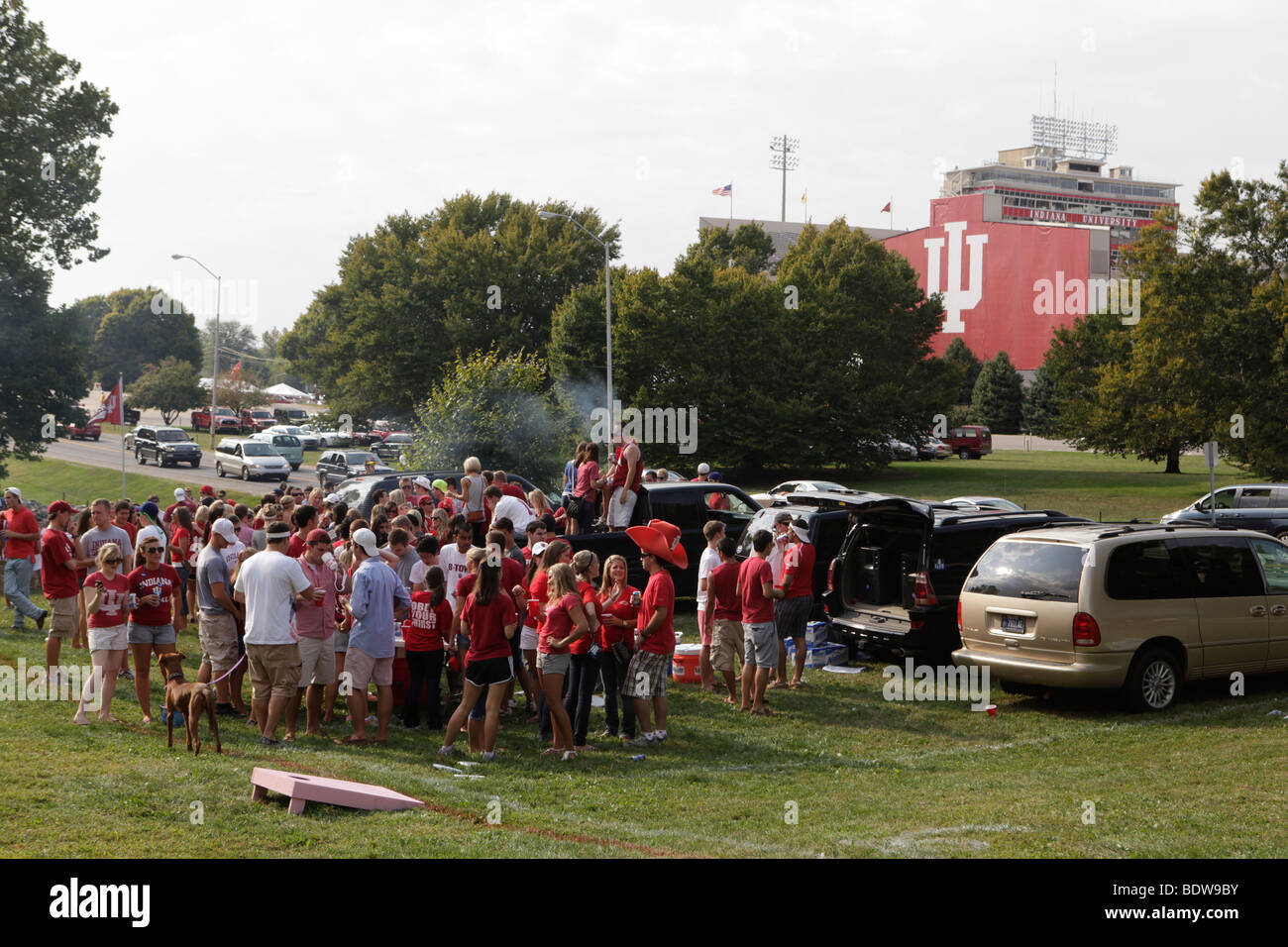 Tailgating party college hires stock photography and images Alamy