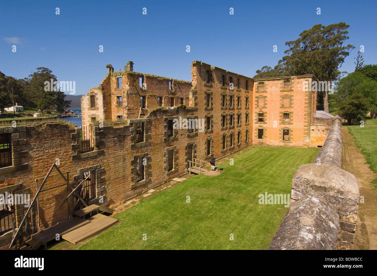 Port Arthur penal colony, Prison, Tasmania, Australia Stock Photo Alamy