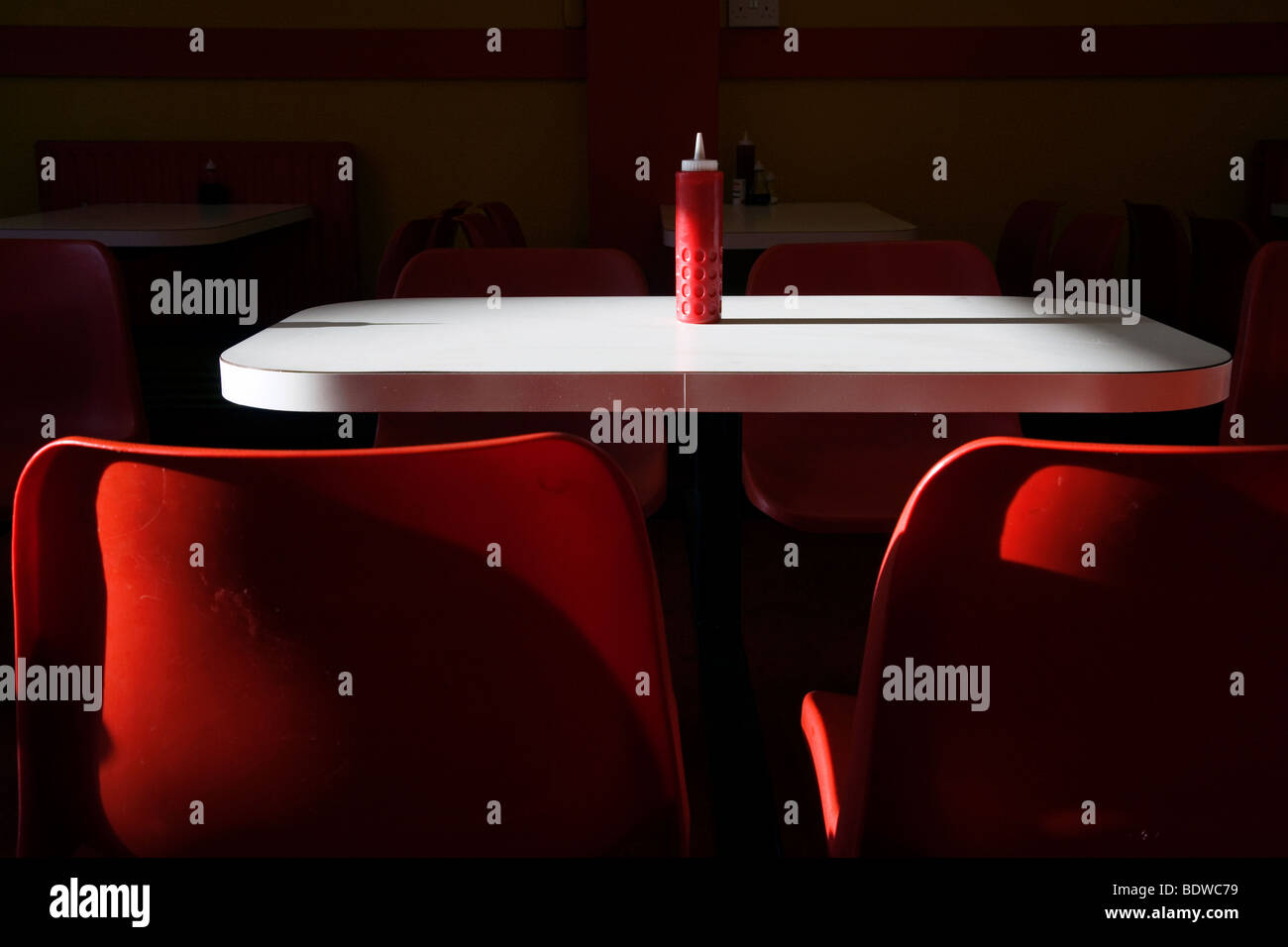 an english cafe Stock Photo