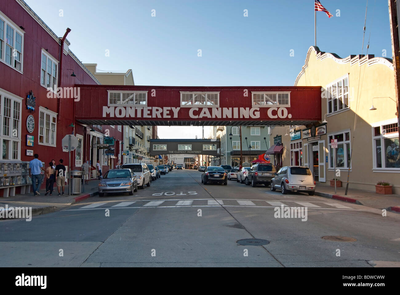 Cannery Row in Monterey California made famous by author John