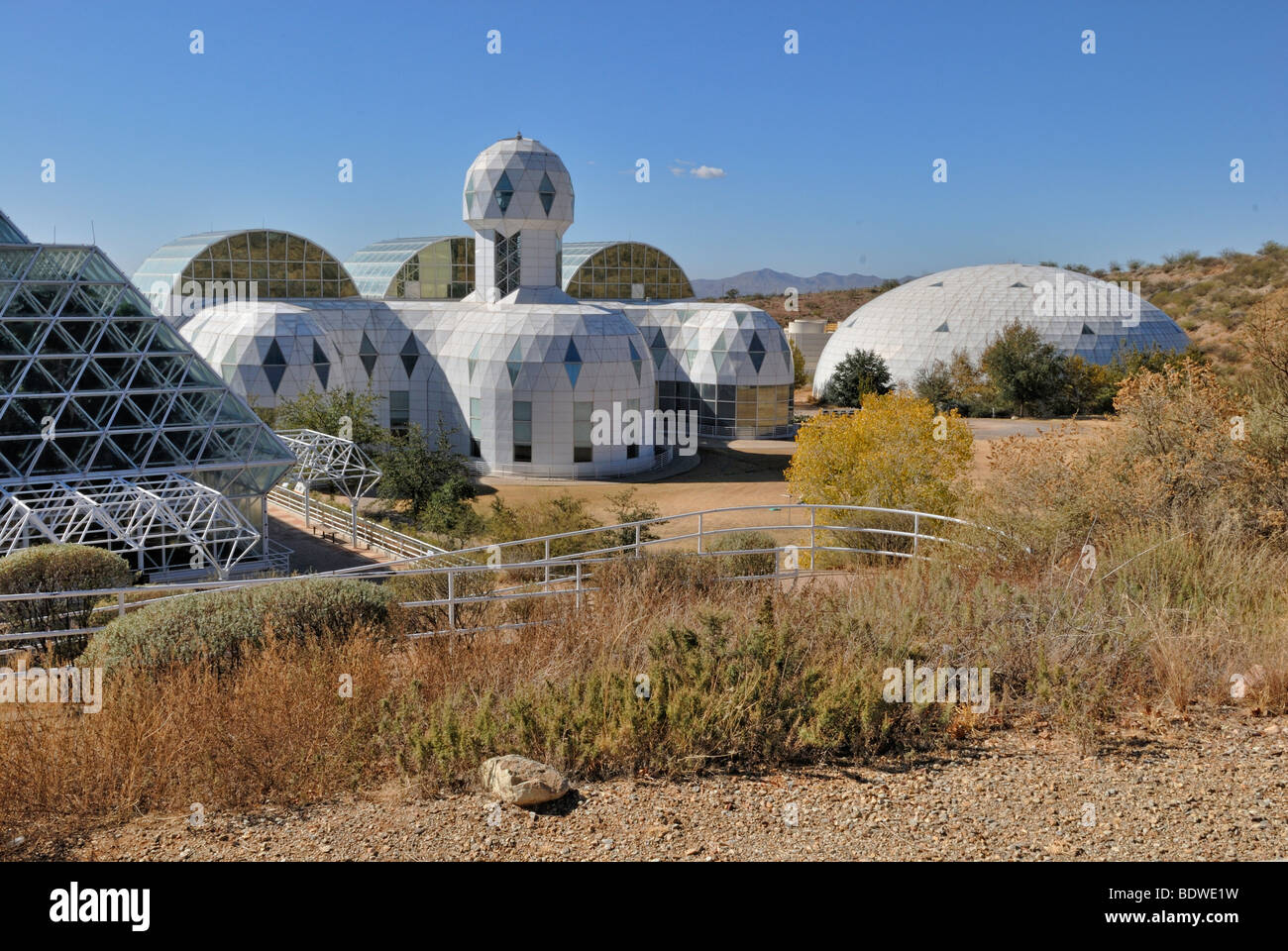 Biosphere 2, Science and Research Center, Tucson, Arizona, USA Stock Photo