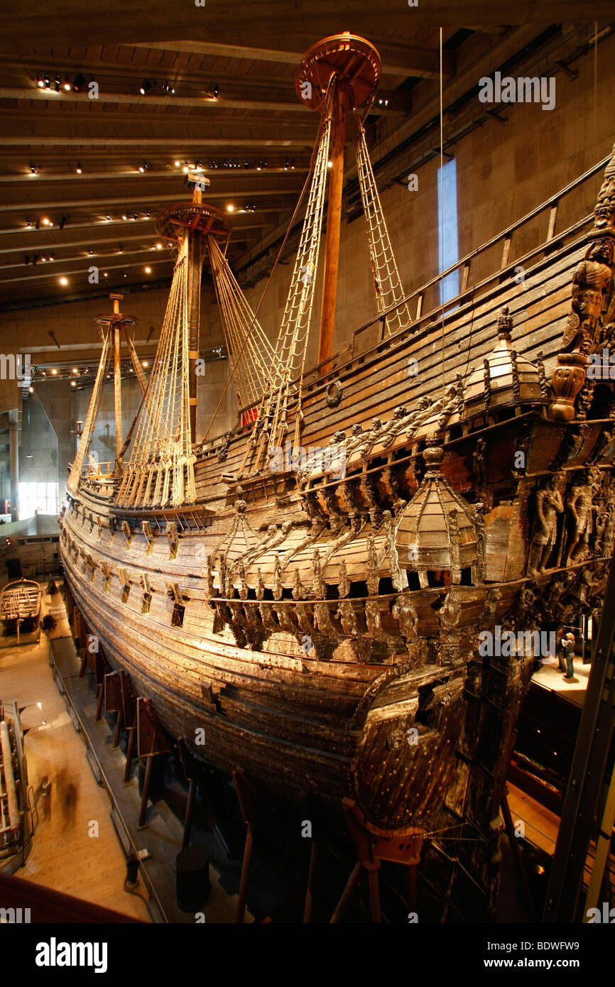 Vasa Museum, Djurgarden, Stockholm, Sweden, Scandinavia, Europe Stock Photo