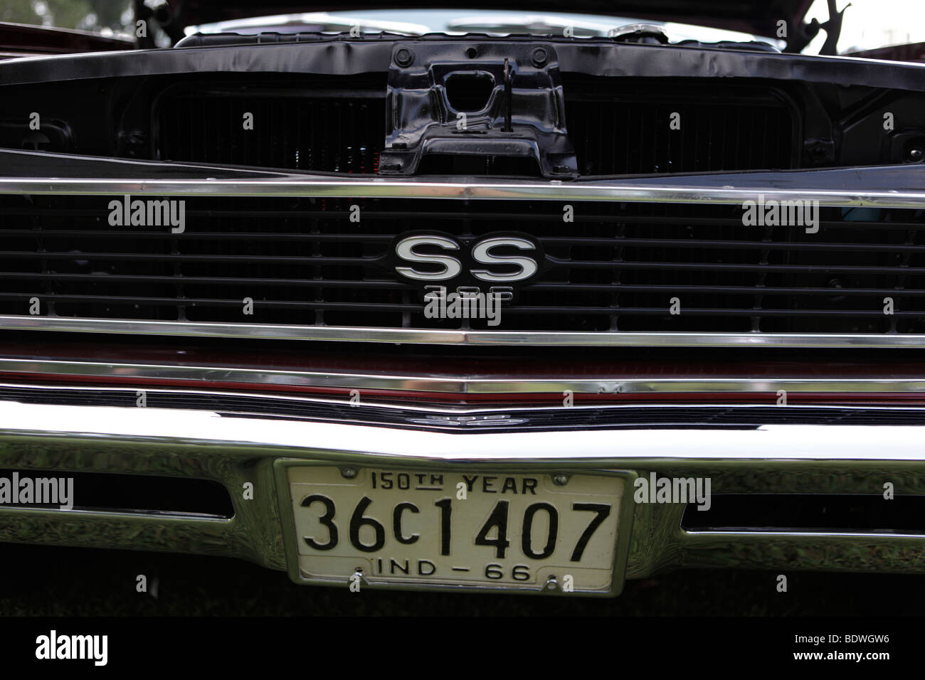 1966 Chevy Chevelle SS with 396 engine. Smithville, Indiana car show