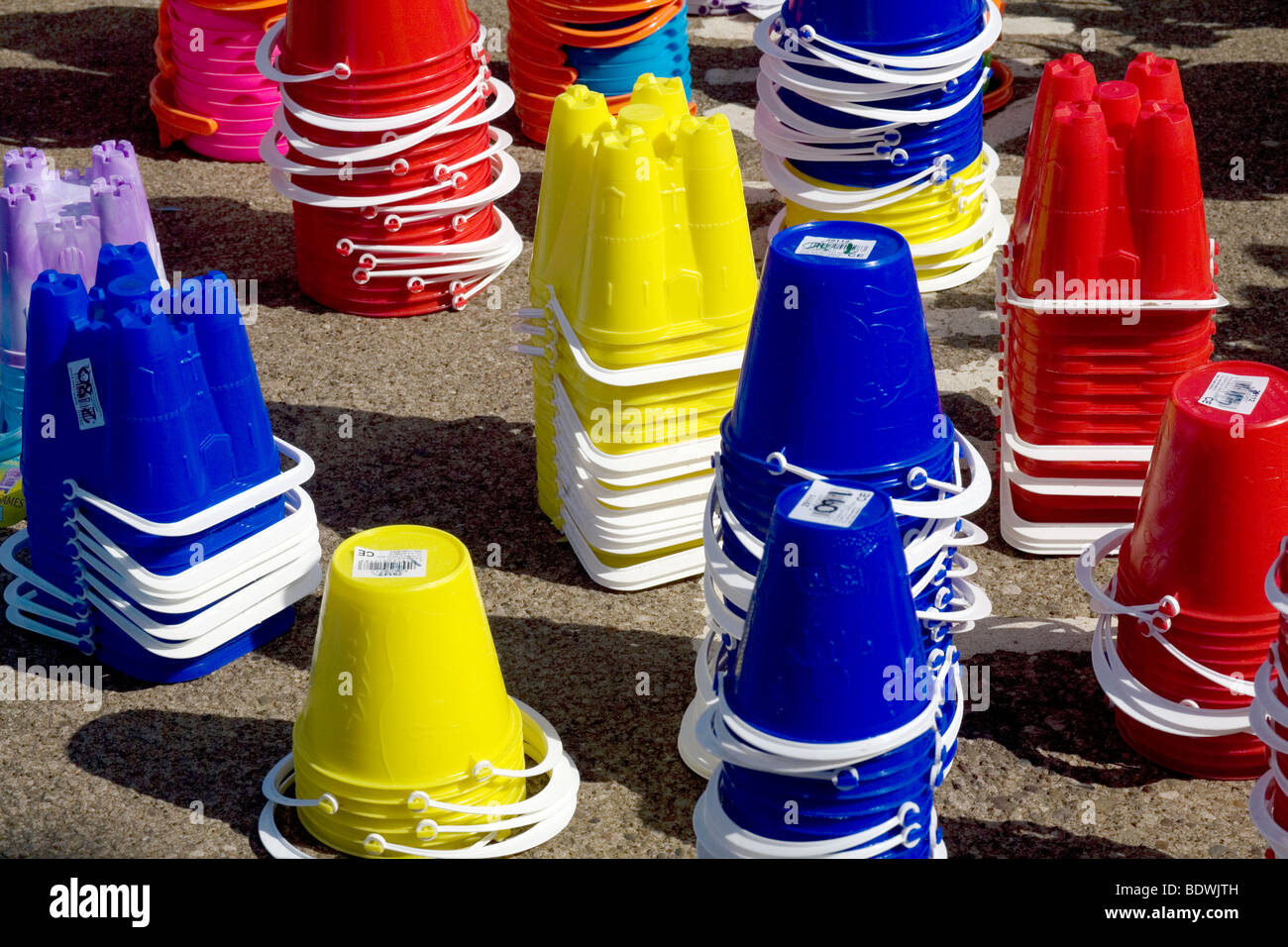 Buckets beach hires stock photography and images Alamy