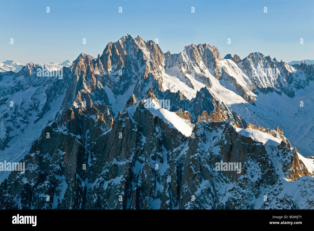 Chamonix-Mont-Blanc, French Alps, Haute Savoie, Chamonix, France Stock Photo