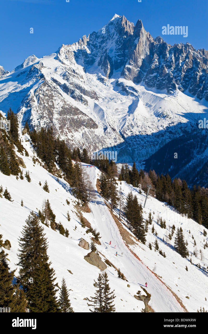 Chamonix-Mont-Blanc, French Alps, Haute Savoie, Chamonix, France Stock Photo