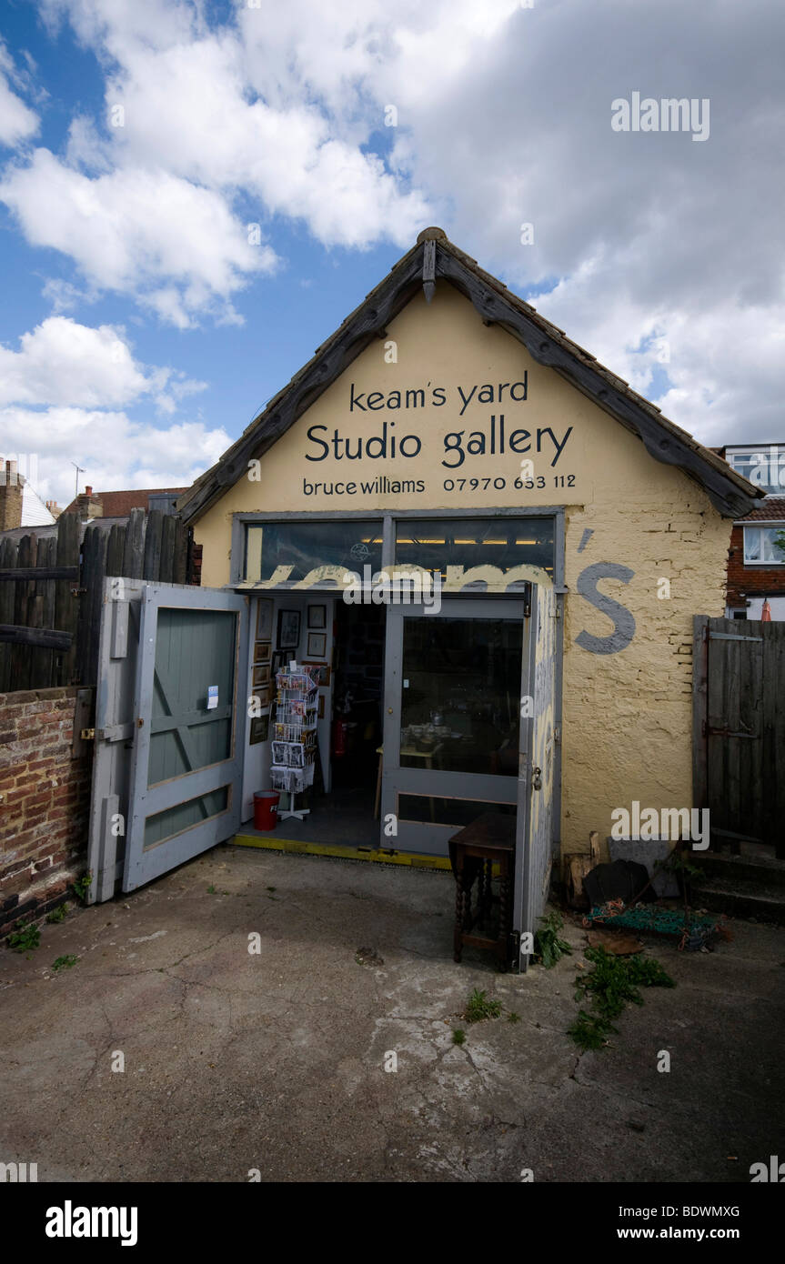 keams yard studio gallery Whitstable kent england uk Stock Photo Alamy