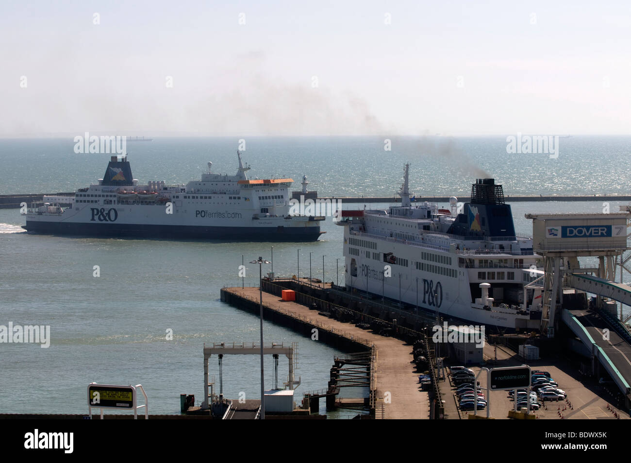 Dover Harbour and Marina Stock Photo - Alamy