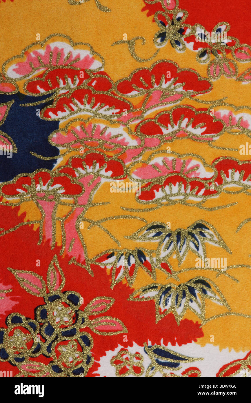 Textile in Japanese style Stock Photo Alamy