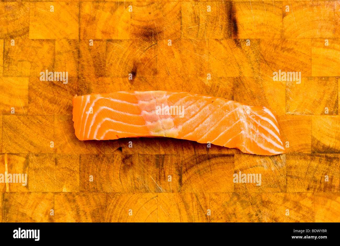 Raw Salmon Fish Fillet Stock Photo - Alamy