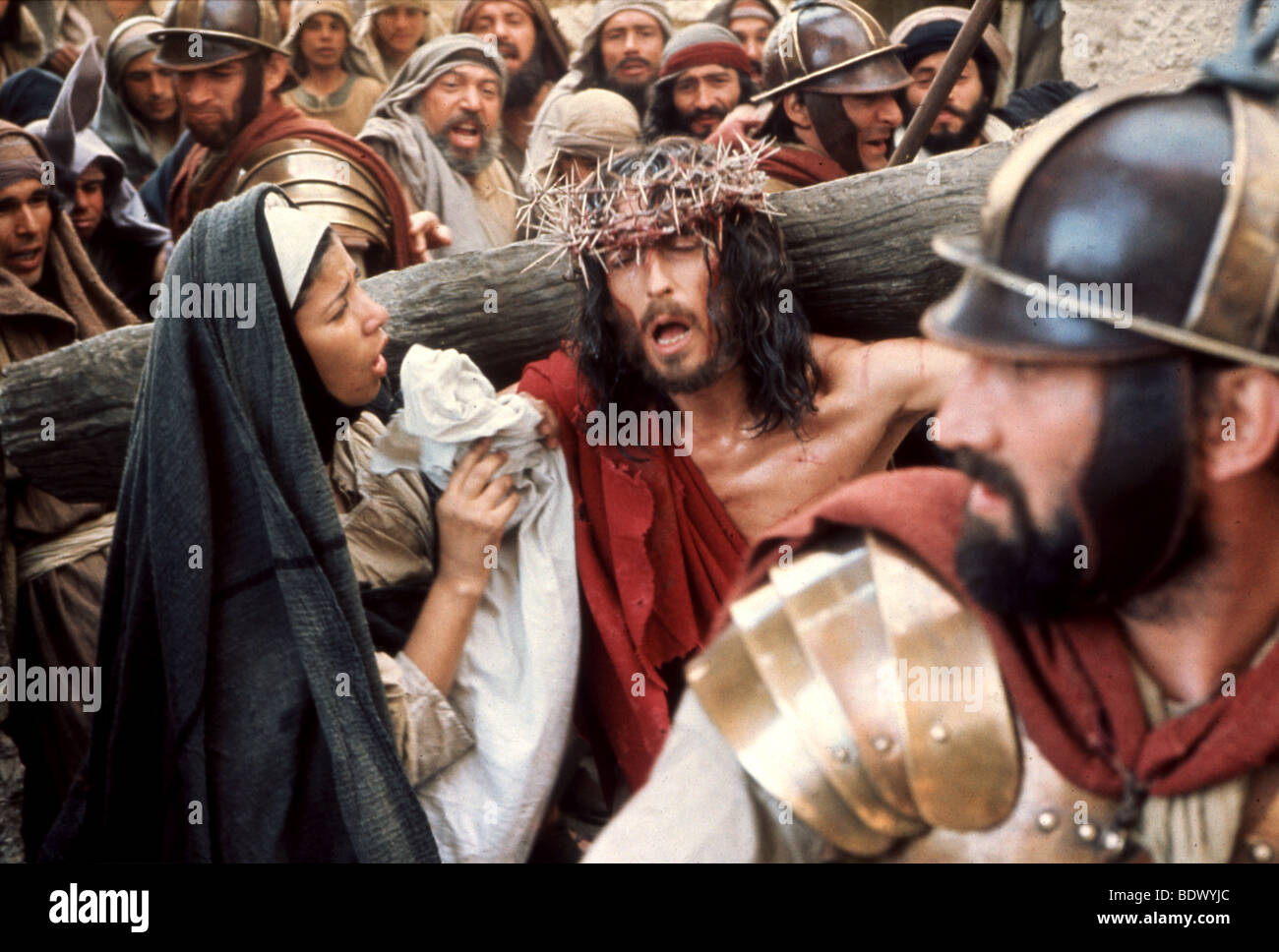 JESUS OF NAZARETH  - 1977 TV mini-series with Robert Powell Stock Photo