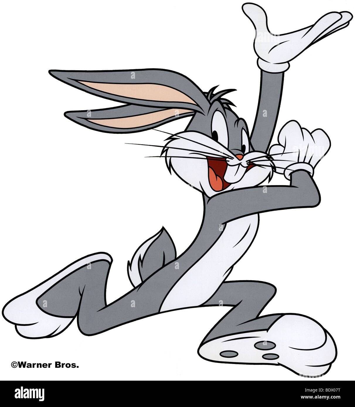 BUGS BUNNY - Warner Bros cartoon character in the Looney Tunes series Stock Photo