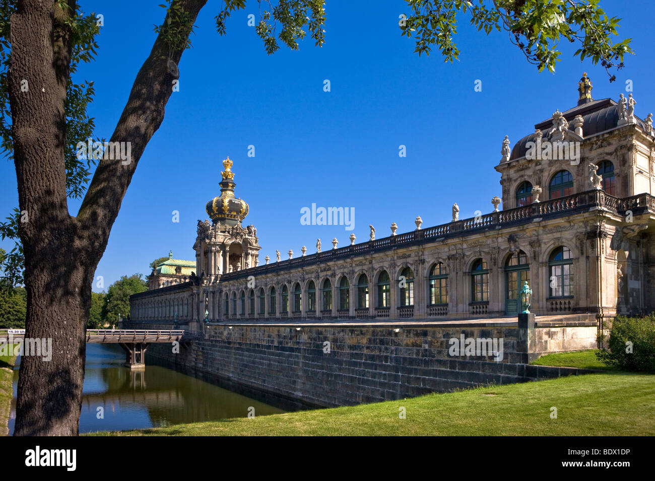 The Zwinger palace in Dresden, capital of the eastern German state of Saxony Stock Photo