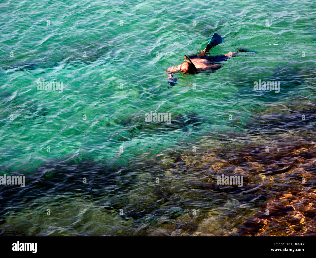 Snorkeler hi-res stock photography and images - Alamy