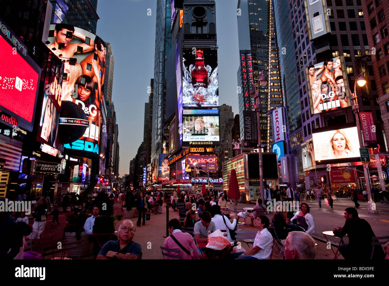 Times Square - New York City Stock Photo