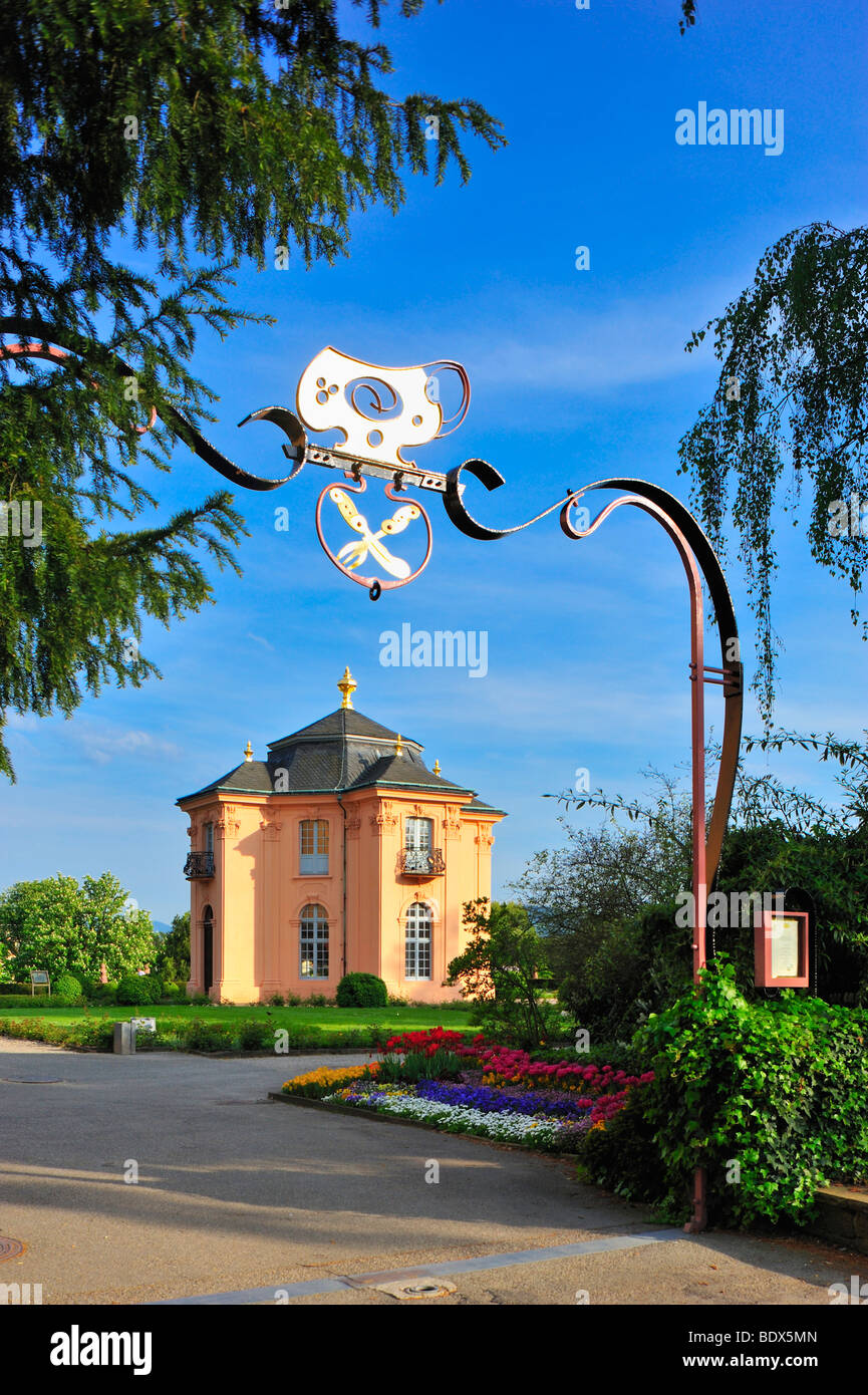 Pagodenburg garden palace, Rastatt, Black Forest, Baden-Wuerttemberg, Germany, Europe Stock Photo
