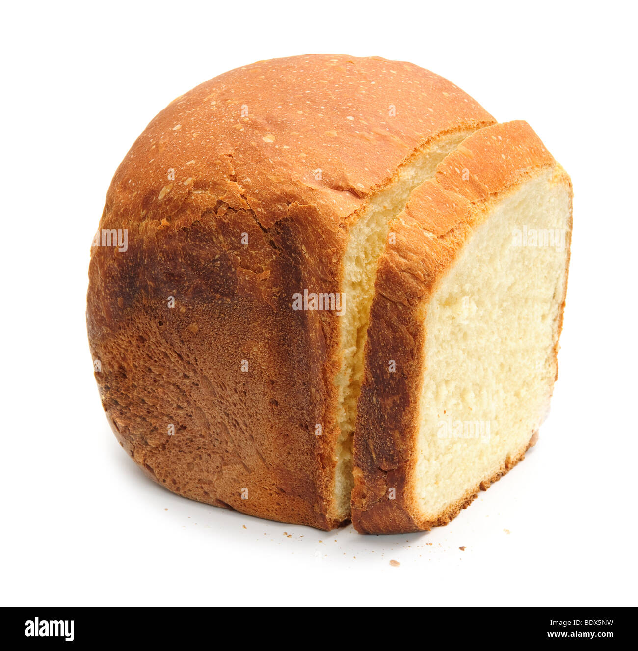 Fresh wheat bread backed in home bakery Stock Photo Alamy