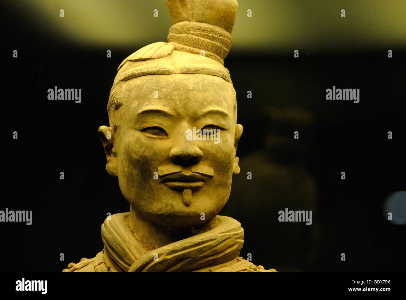Terracotta army, part of the burial site, hall 1, mausoleum of the 1st Emperor Qin Shihuangdi in Xi'an, Shaanxi Province, China Stock Photo