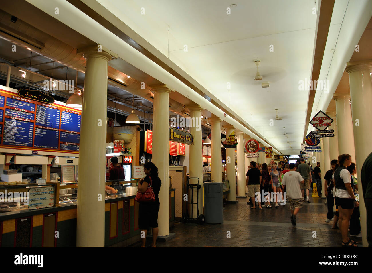 A Shopping Mall within The Westin Hotel, Boston MA Stock Photo - Alamy