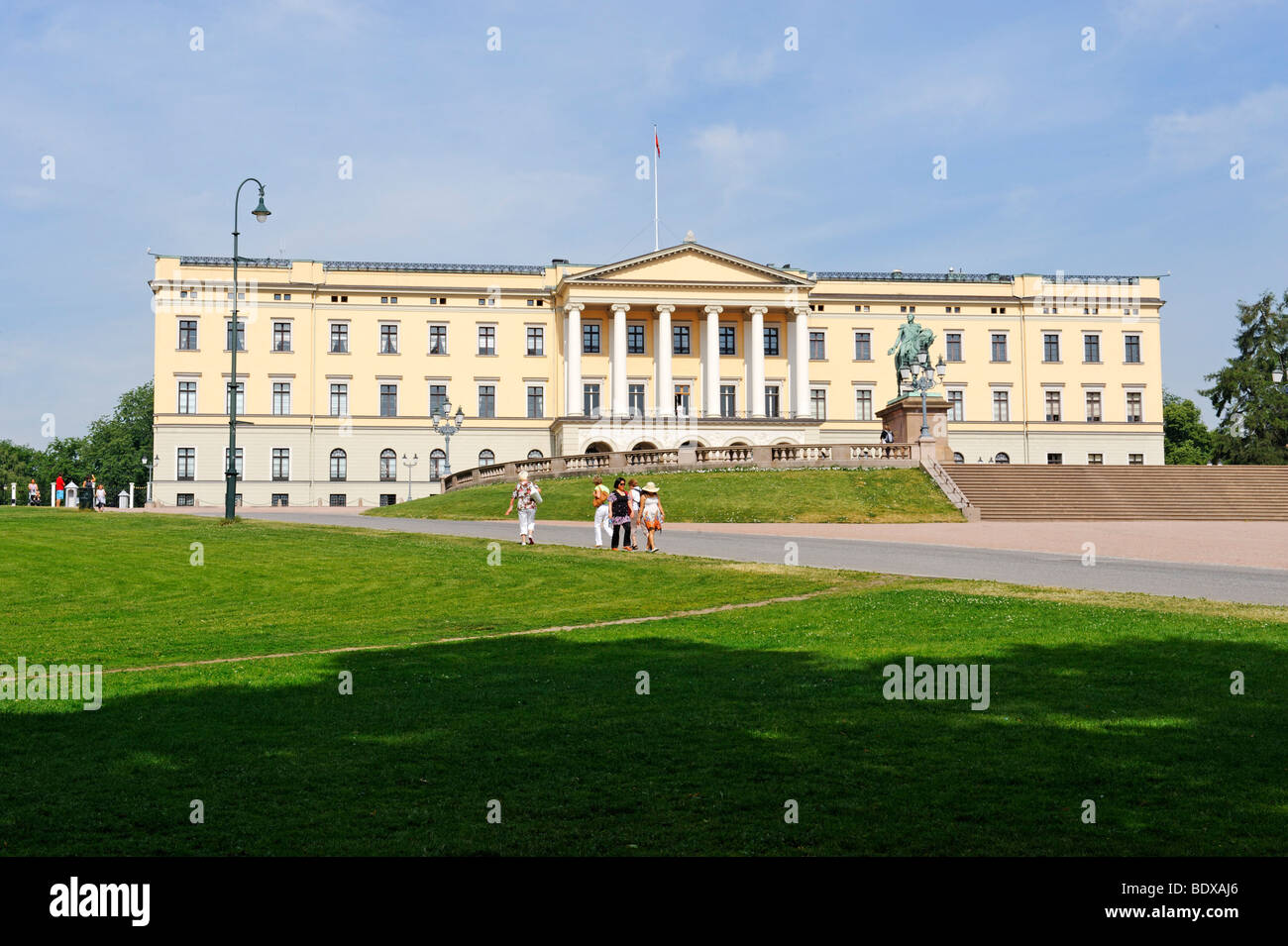 Royal Palace, Oslo, Norway, Scandinavia, Europe Stock Photo