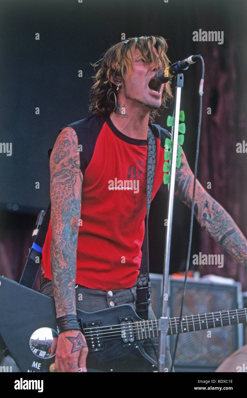 Tom Lee Rocker TOMMY LEE - US rock musician in August 2002 Stock Photo - Alamy