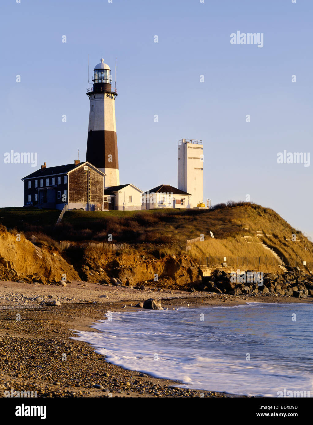 Montauk Point, Lighthouse, Long Island, NY, USA Stock Photo Alamy