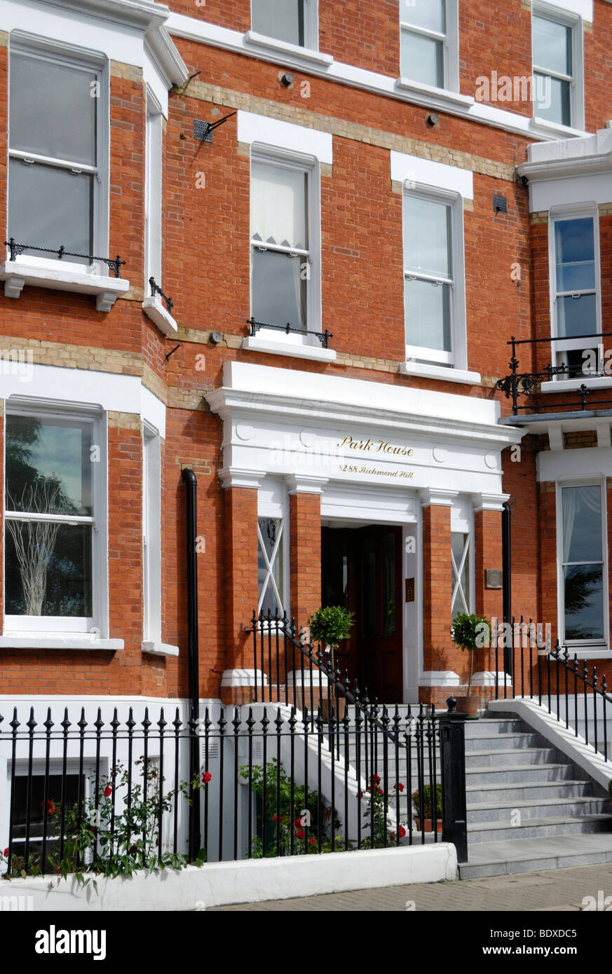 Park House mansion apartments on Richmond Hill, Richmond upon Thames