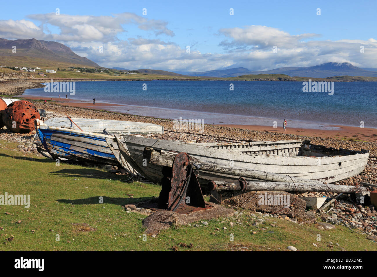 Badentarbat Bay, Achiltibuie, Coigach, Ross-shire, Scotland Stock Photo
