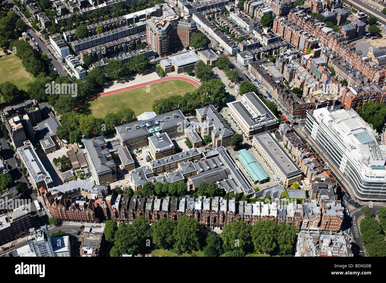 Aerial photographs over London Stock Photo
