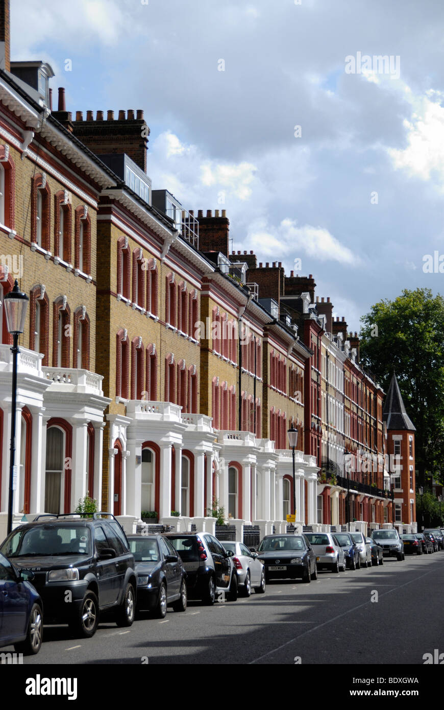 Roland Gardens, Chelsea, London SW7, London, England, UK Stock Photo