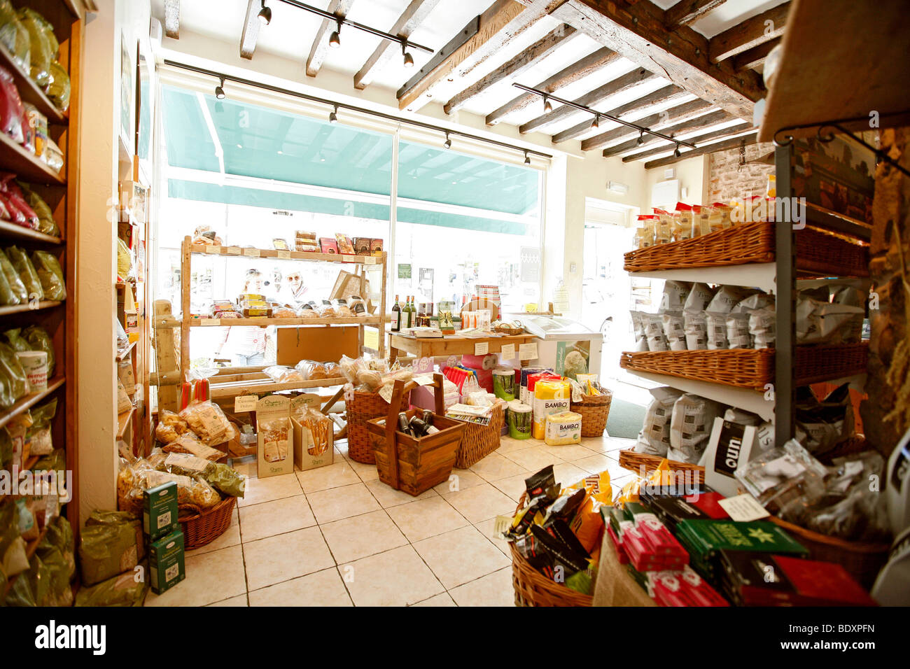 Village shop, Ross on Wye Stock Photo Alamy