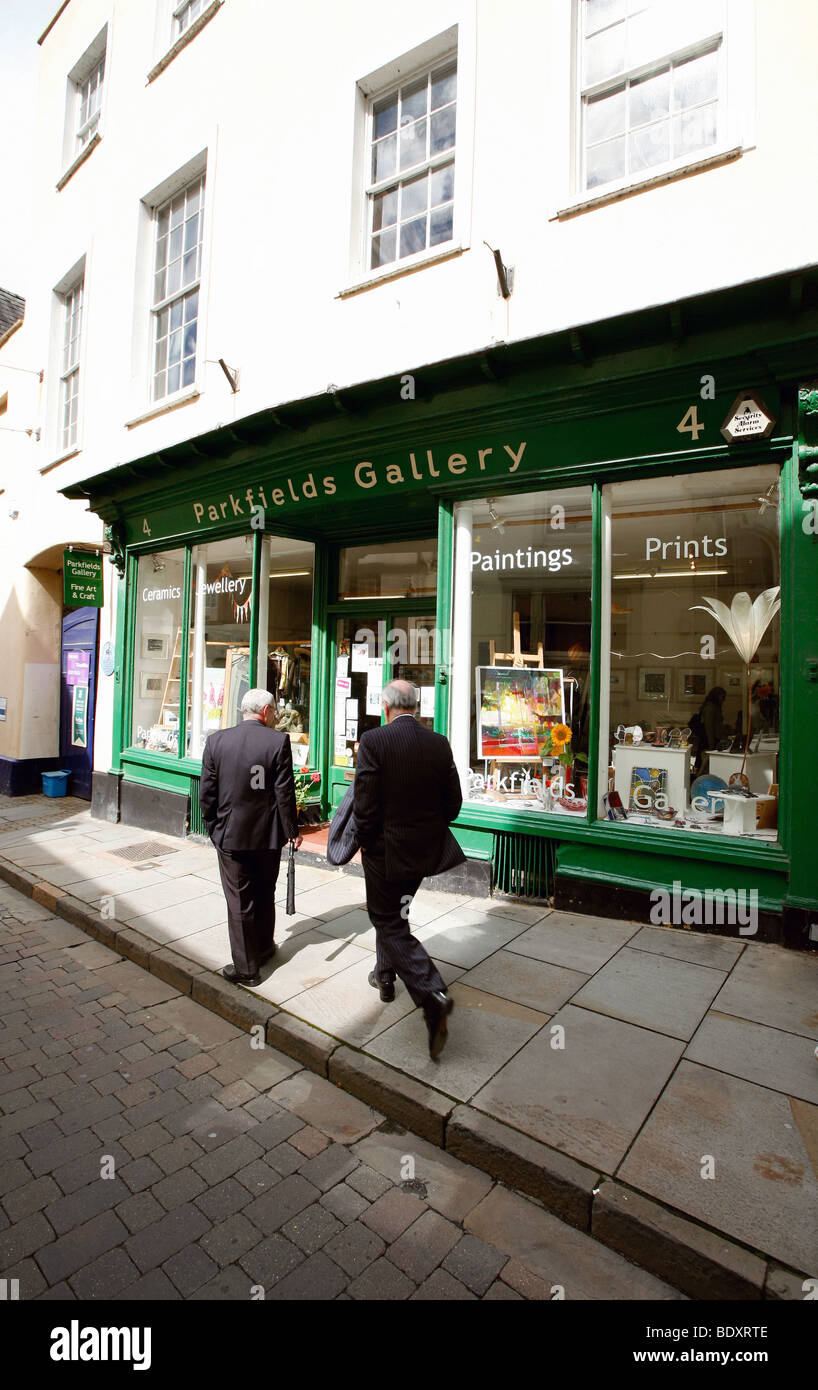Gallery, Ross on Wye Stock Photo Alamy
