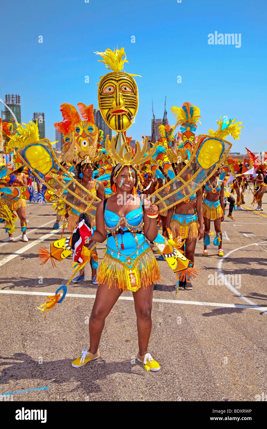 Caribana;Caribbean Carnival Parade and Festival in Toronto,Ontario;Canada;North America Stock Photo