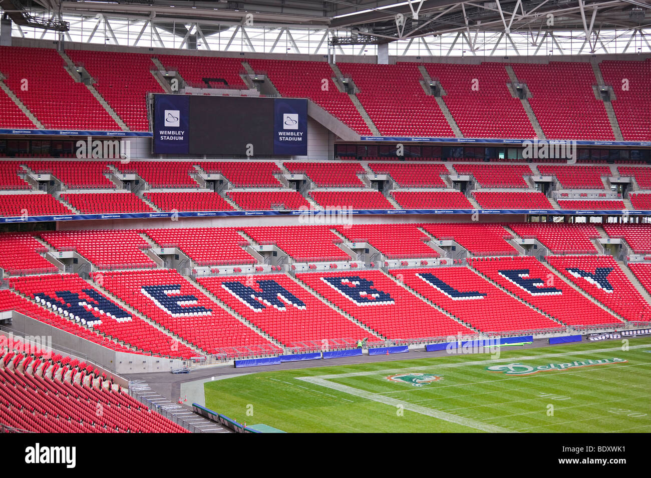 The New Wembley Stadium Stock Photo