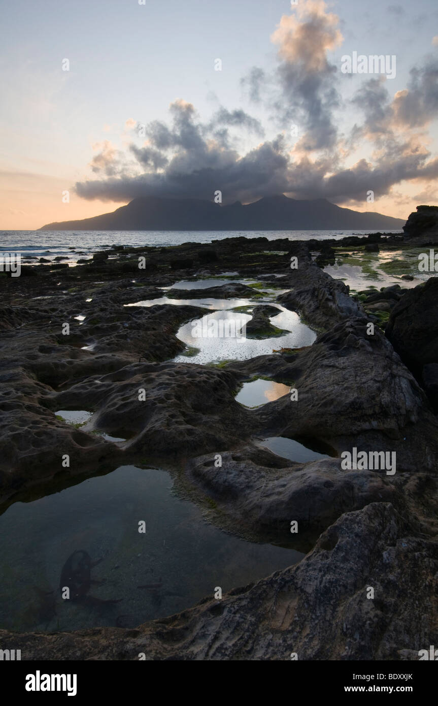 Rum from the Isle of Eigg Stock Photo