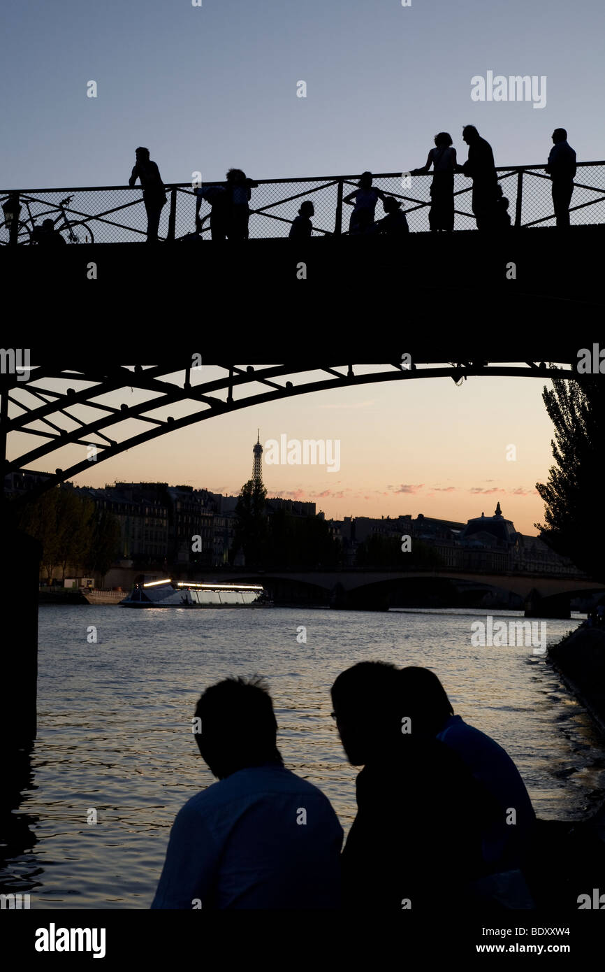 Pont des Arts Bridge, Paris, France Stock Photo - Alamy