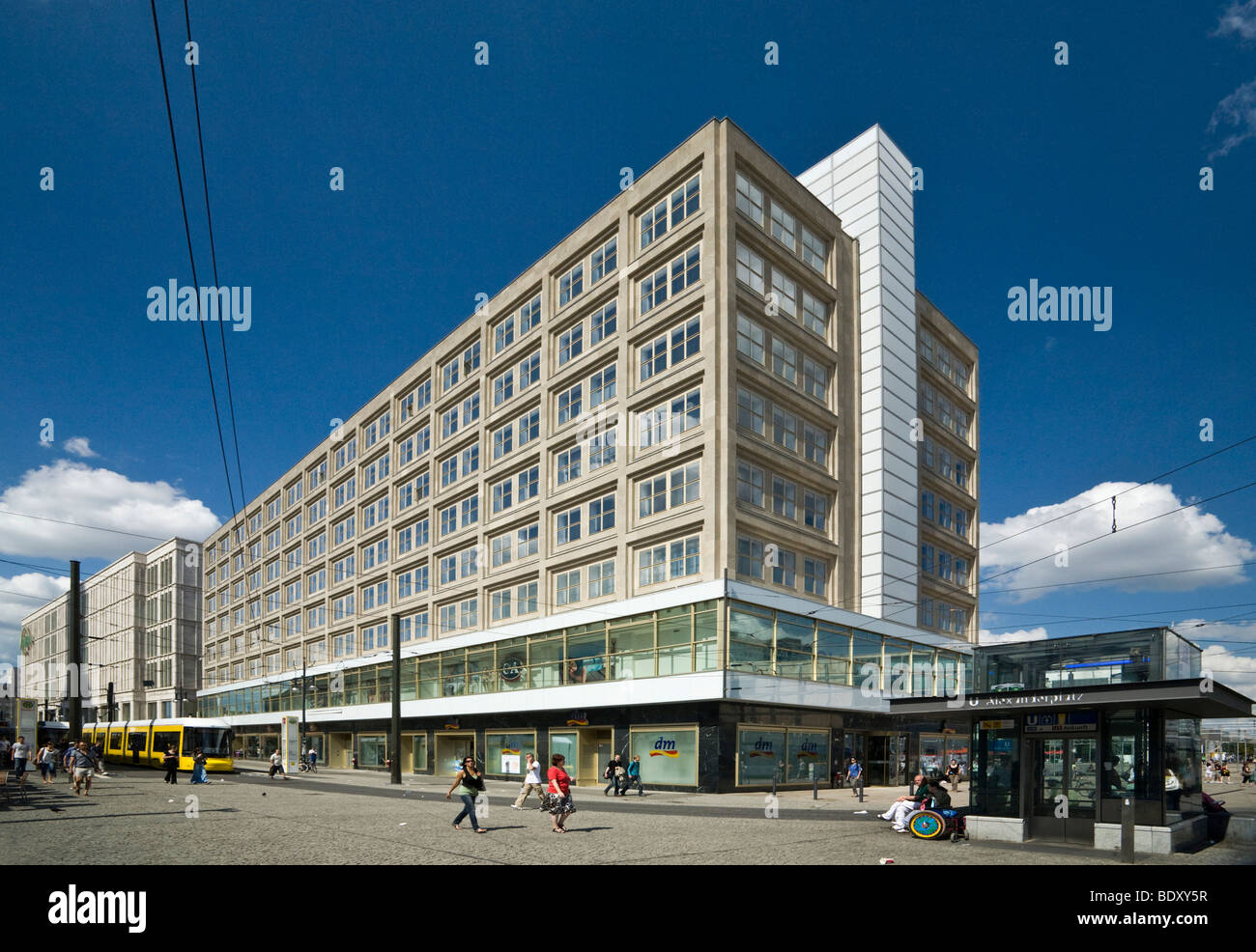 Berolinahaus building on Alexanderplatz square, Mitte, Berlin, Germany,  Europe Stock Photo - Alamy